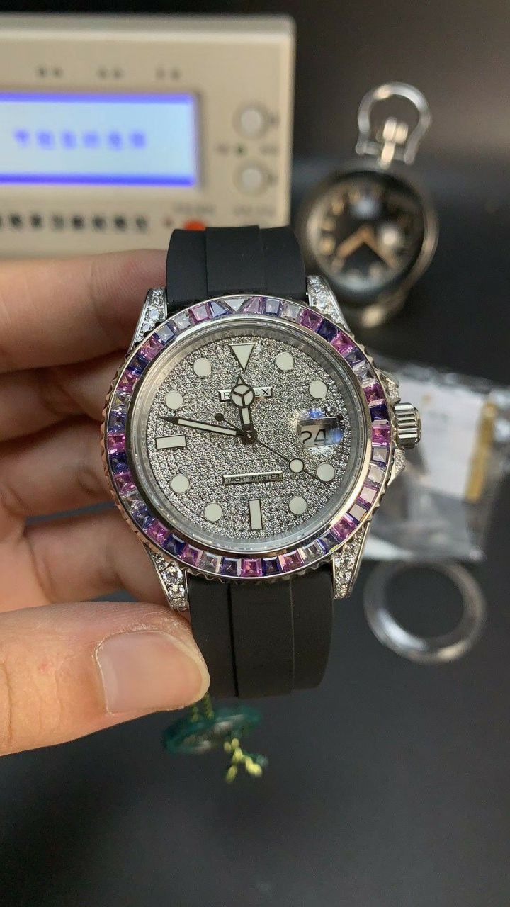 Jvs Rolex  Yacht-Master VIP Hidden  Baby  breath  clone M226679TBR，M226679TBR-0001 watches  / R886