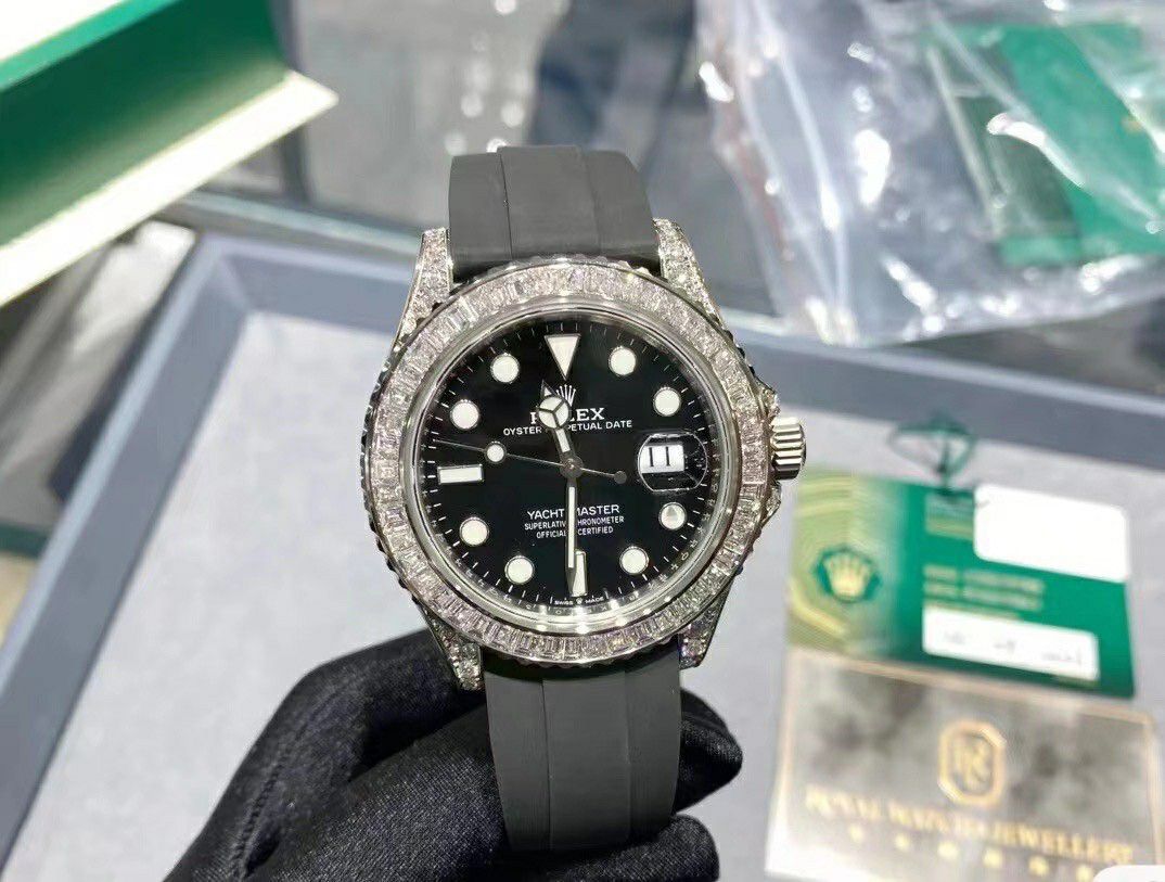 Jvs Rolex  Yacht-Master VIP Hidden  Baby  breath  clone M226679TBR，M226679TBR-0001 watches  / R886
