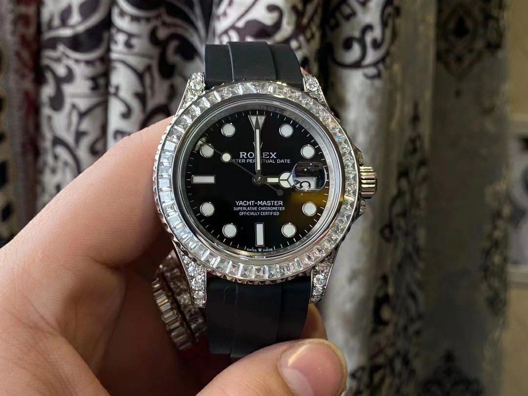 Jvs Rolex  Yacht-Master VIP Hidden  Baby  breath  clone M226679TBR，M226679TBR-0001 watches  / R886