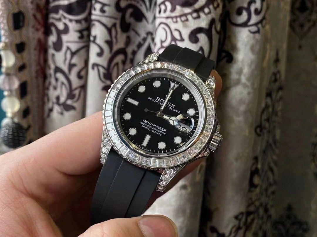 Jvs Rolex  Yacht-Master VIP Hidden  Baby  breath  clone M226679TBR，M226679TBR-0001 watches  / R886