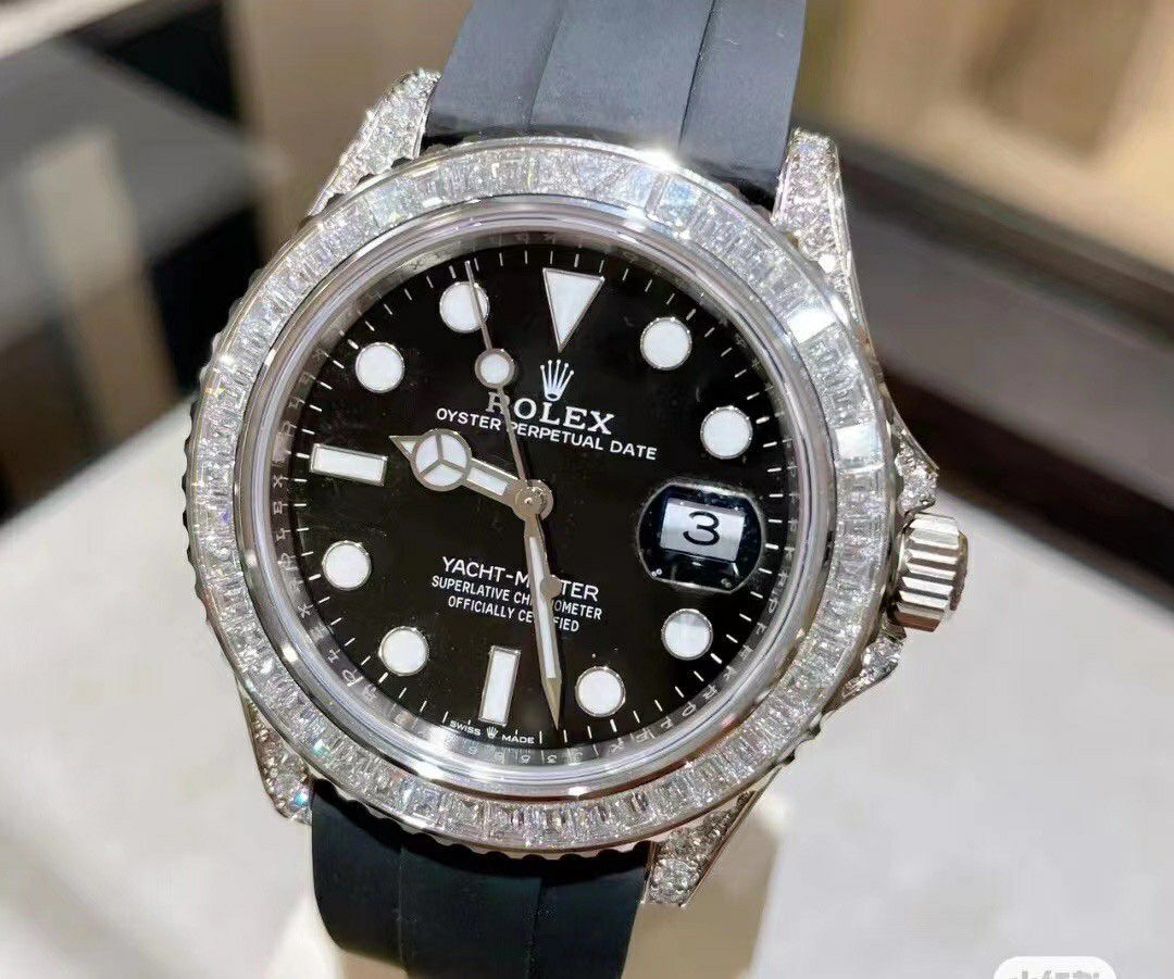 Jvs Rolex  Yacht-Master VIP Hidden  Baby  breath  clone M226679TBR，M226679TBR-0001 watches  / R886