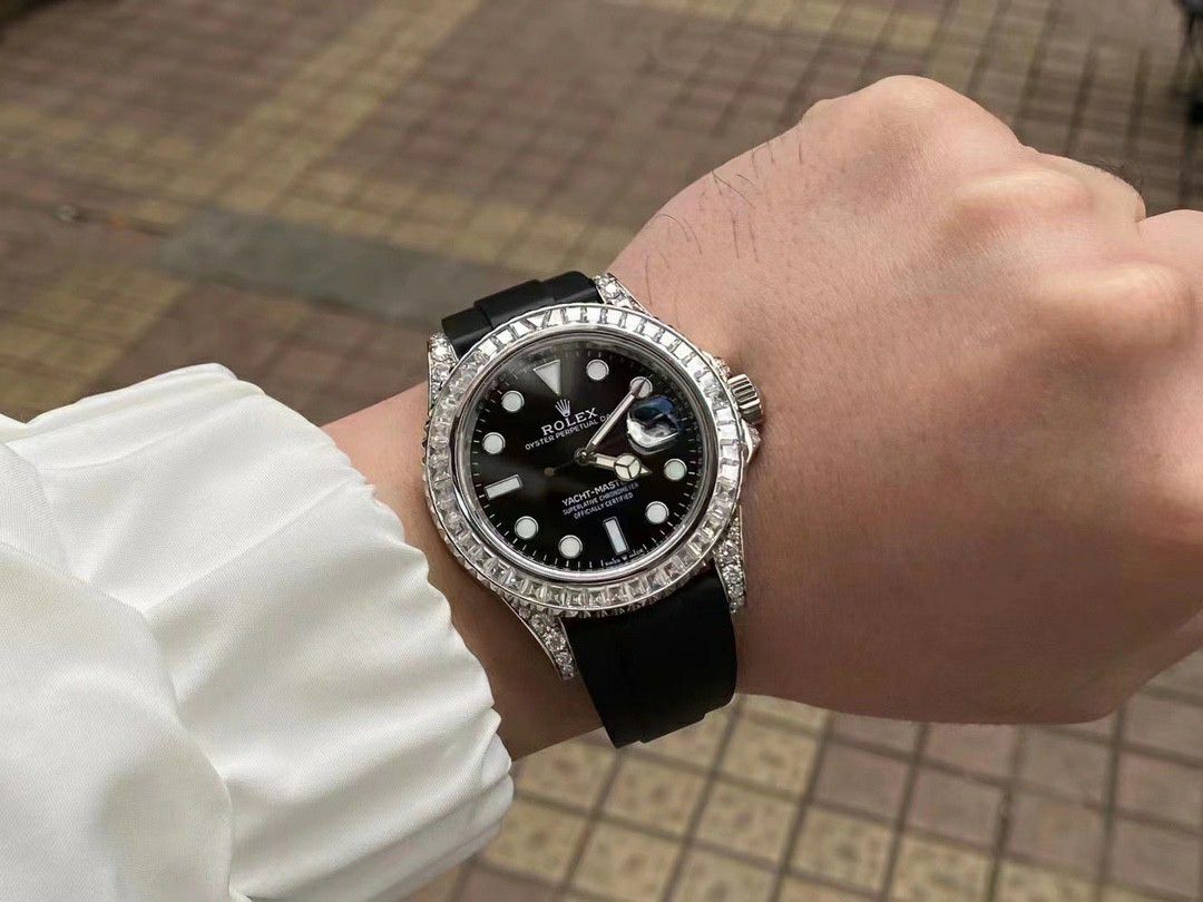 Jvs Rolex  Yacht-Master VIP Hidden  Baby  breath  clone M226679TBR，M226679TBR-0001 watches  / R886
