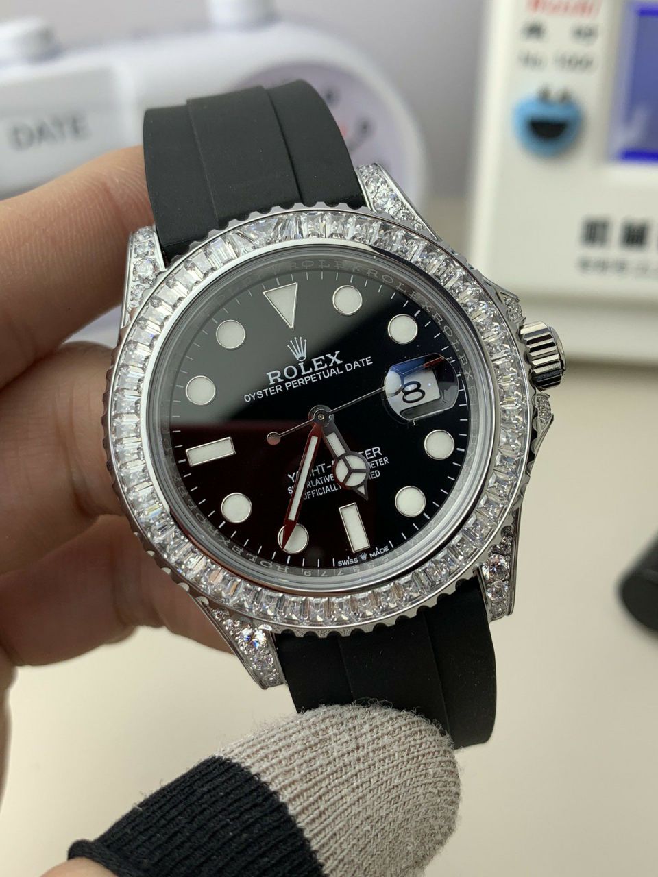 Jvs Rolex  Yacht-Master VIP Hidden  Baby  breath  clone M226679TBR，M226679TBR-0001 watches  / R886