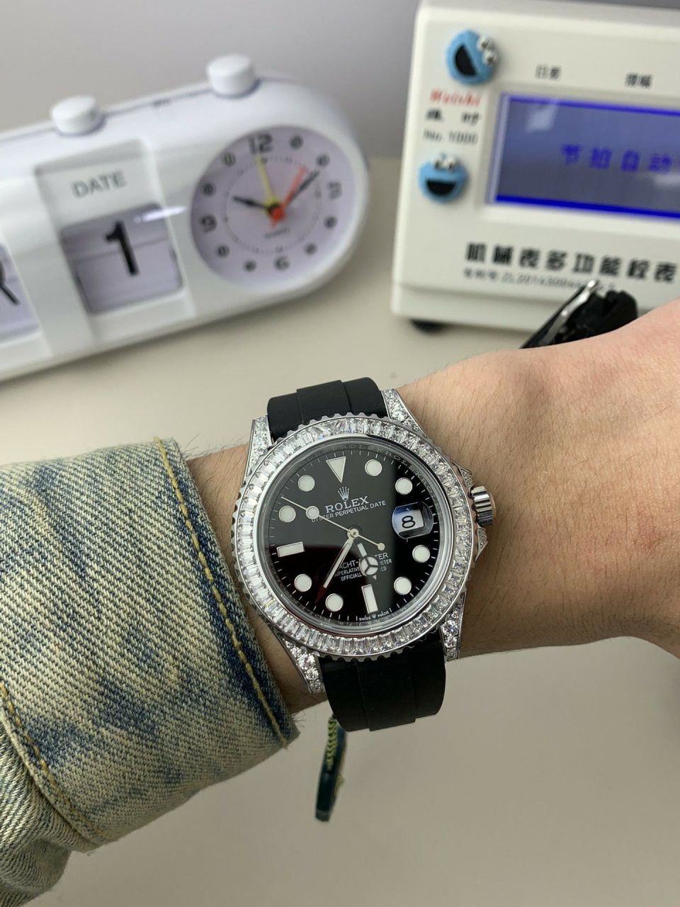 Jvs Rolex  Yacht-Master VIP Hidden  Baby  breath  clone M226679TBR，M226679TBR-0001 watches  / R886
