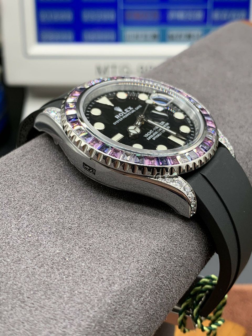Jvs Rolex  Yacht-Master VIP Hidden  Baby  breath  clone M226679TBR，M226679TBR-0001 watches  / R886