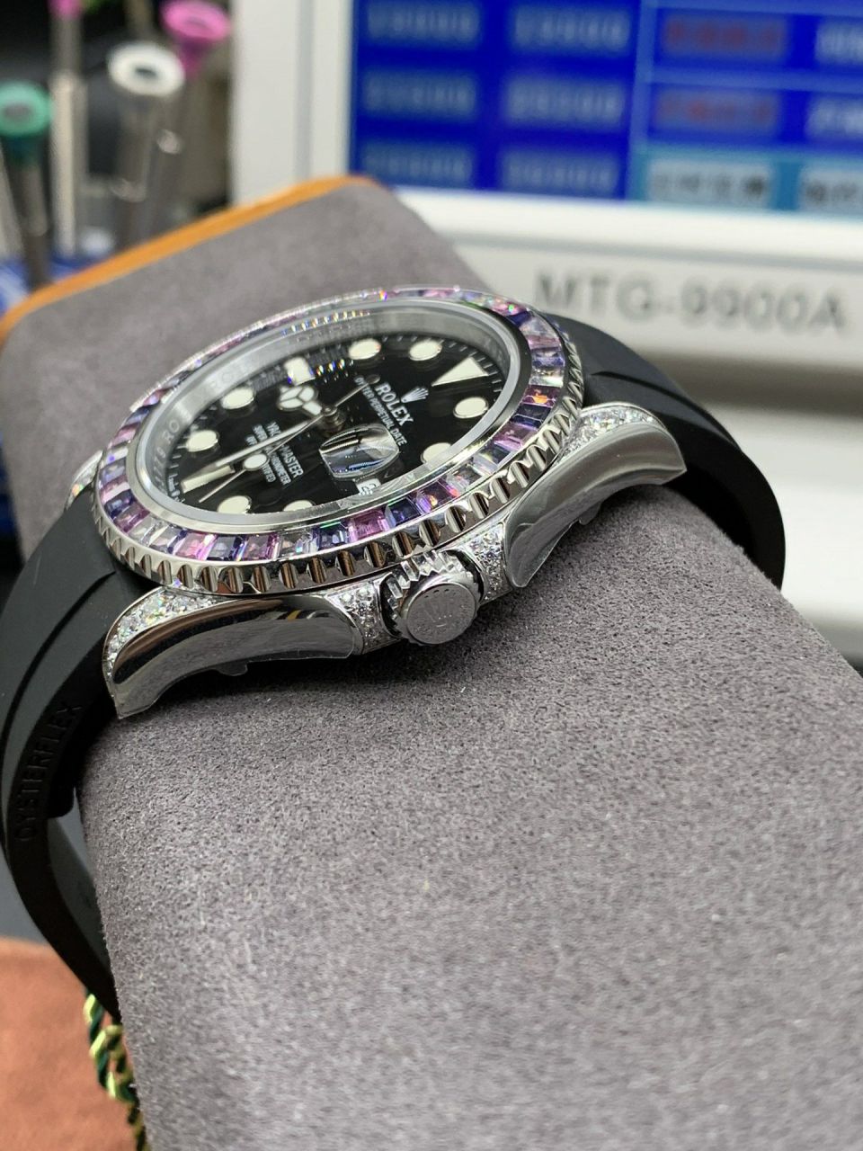 Jvs Rolex  Yacht-Master VIP Hidden  Baby  breath  clone M226679TBR，M226679TBR-0001 watches  / R886