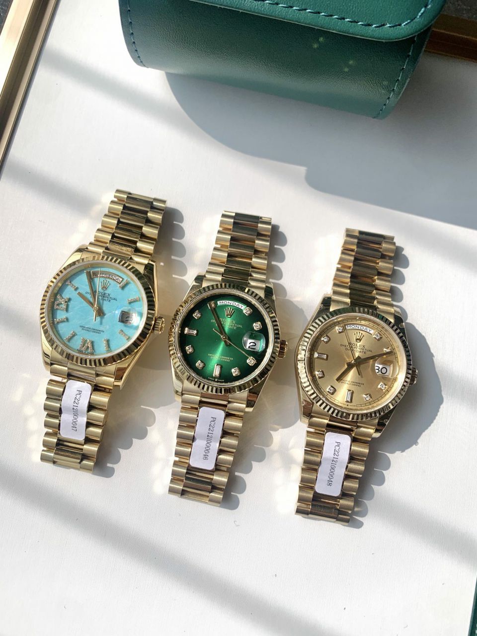 Rolex Day-Date  blue 松石100% clone watch m128238-0071 watches  / R889