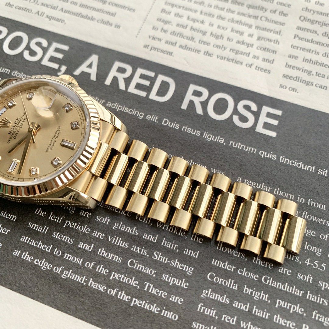 Rolex Day-Date  blue 松石100% clone watch m128238-0071 watches  / R889