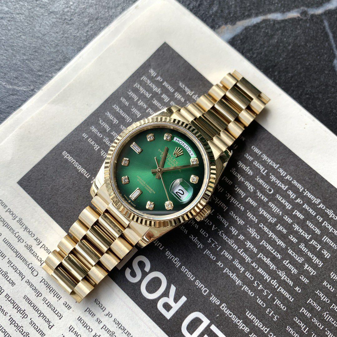 Rolex Day-Date  blue 松石100% clone watch m128238-0071 watches  / R889