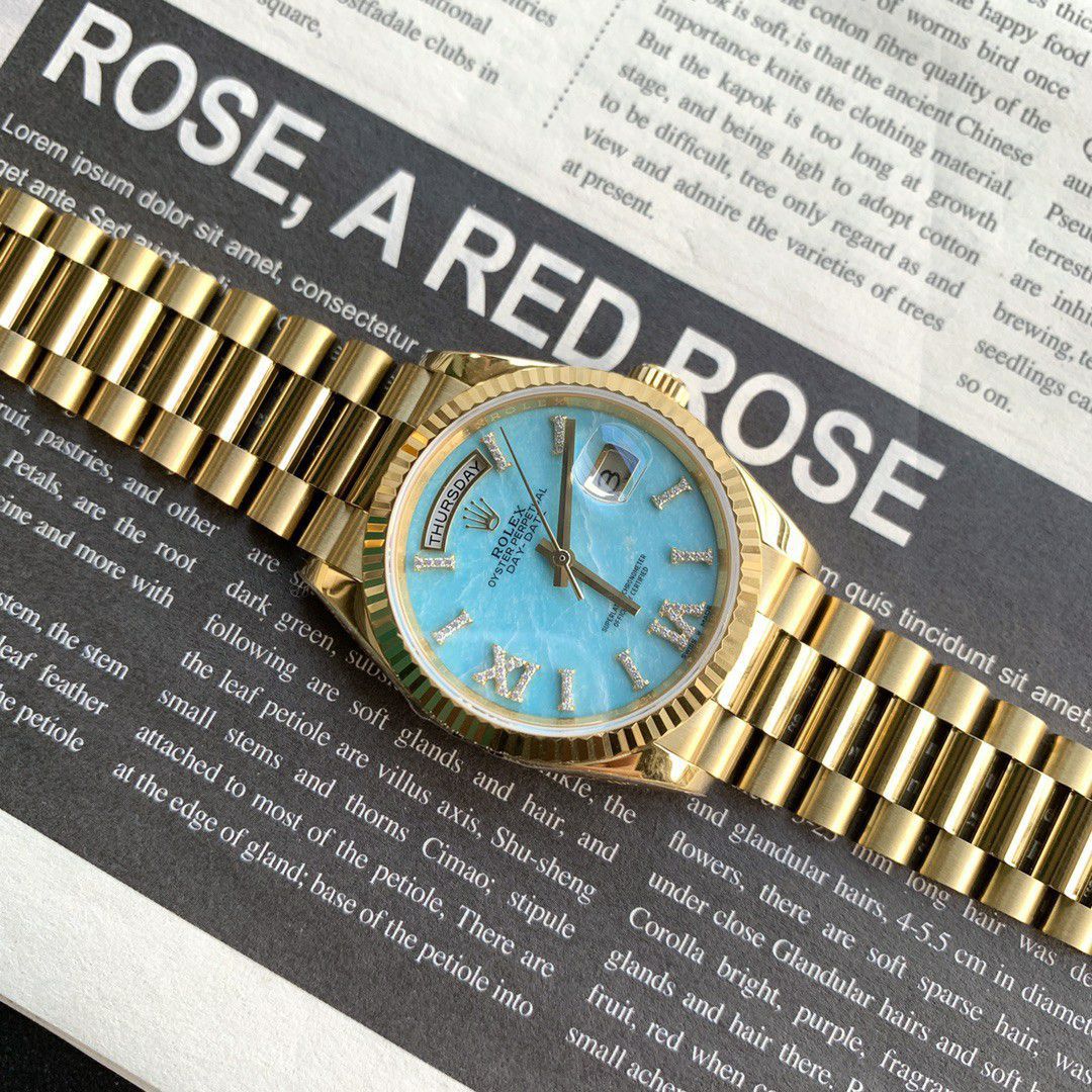 顶配 Customized Rolex Day-Date  clone m128238-0008 watches  / R887