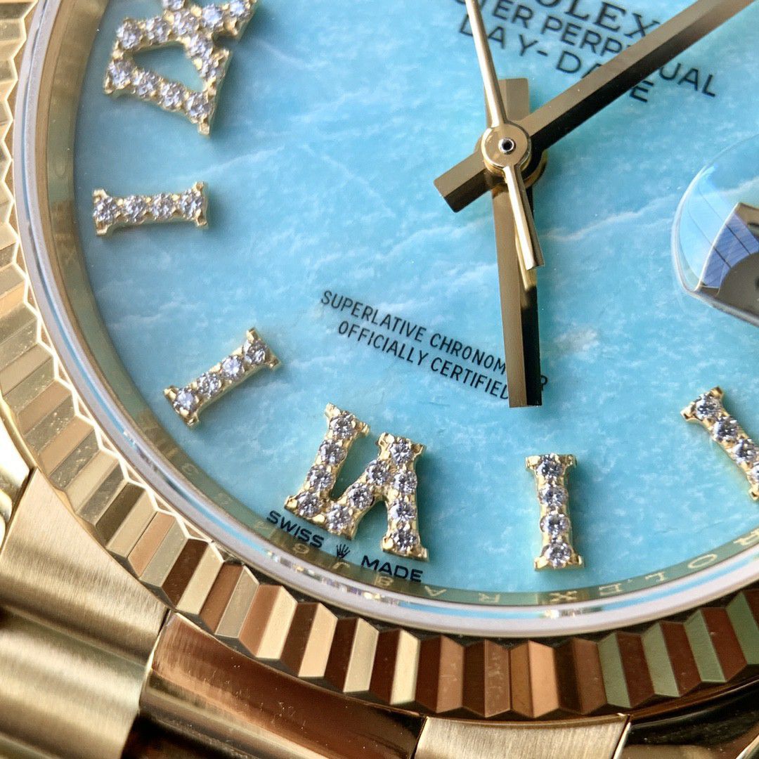 顶配 Customized Rolex Day-Date  clone m128238-0008 watches  / R887