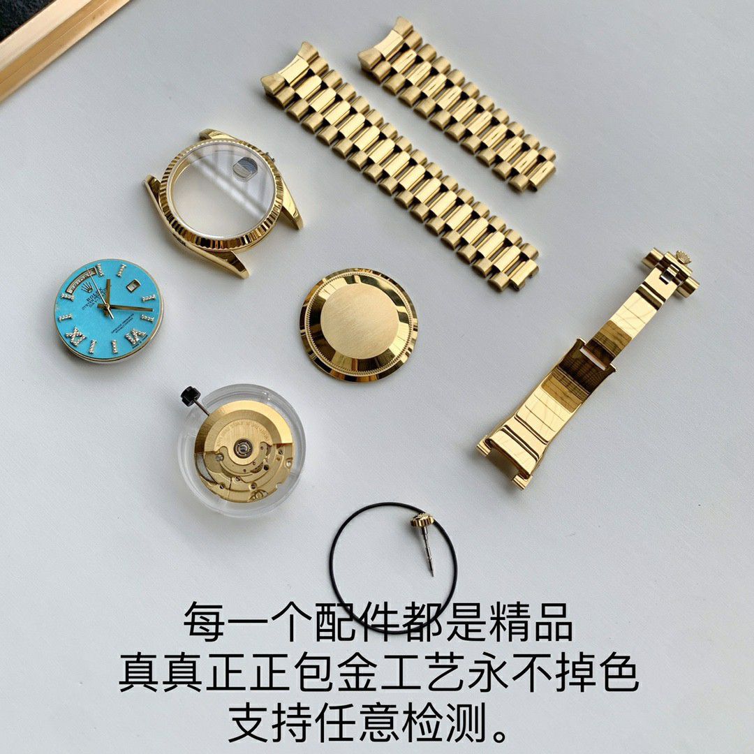 顶配 Customized Rolex Day-Date  clone m128238-0008 watches  / R887