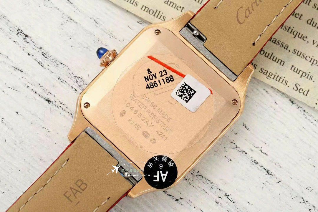 AF Cartier Santos large  Medium  set WJSA0016，WJSA0017，WJSA0019TOP clone watch / K377