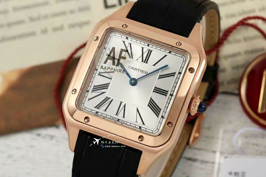 AF Cartier Santos large  Medium  set WJSA0016，WJSA0017，WJSA0019TOP clone watch / K377