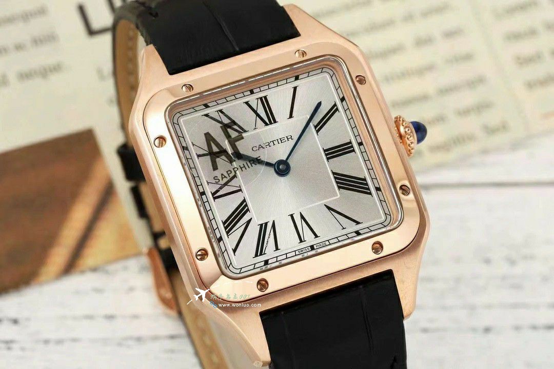AF Cartier Santos large  Medium  set WJSA0016，WJSA0017，WJSA0019TOP clone watch / K377
