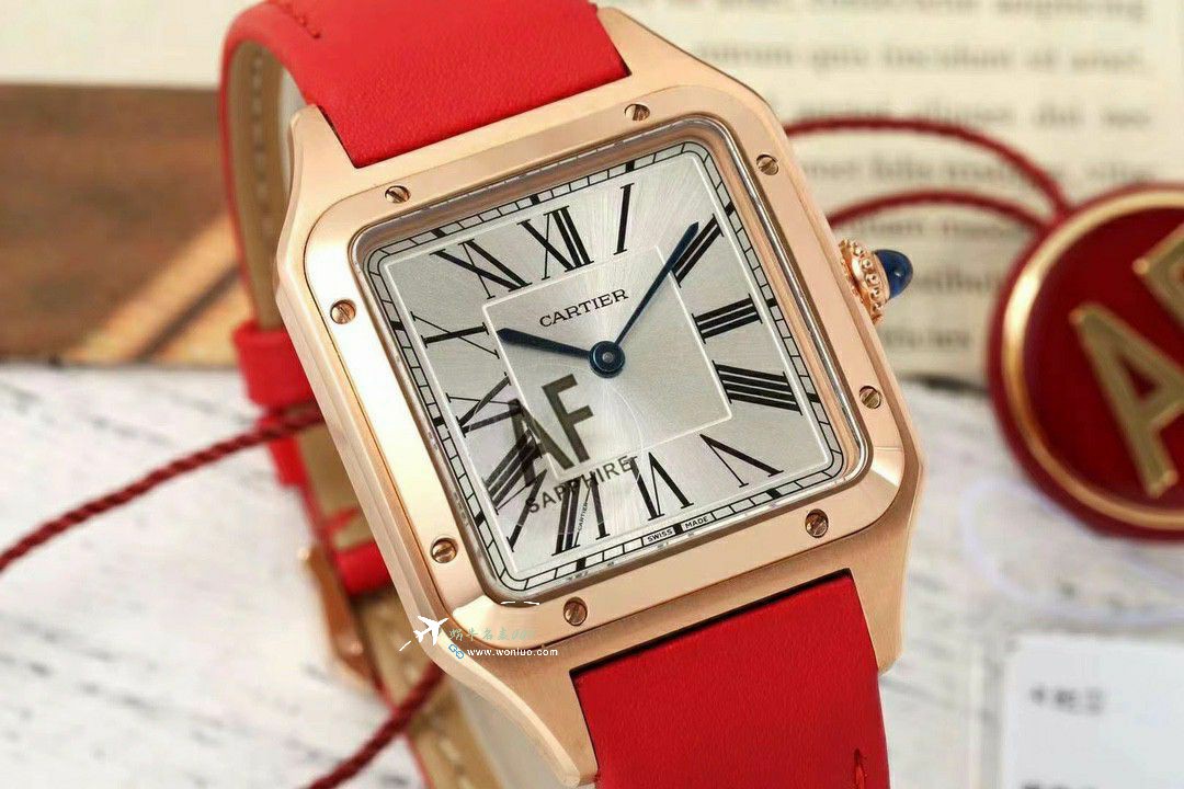 AF Cartier Santos large  Medium  set WJSA0016，WJSA0017，WJSA0019TOP clone watch / K377