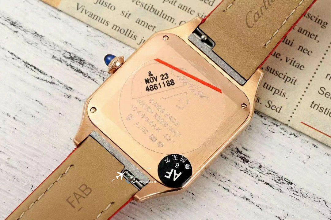 AF Cartier Santos large  Medium  set WJSA0016，WJSA0017，WJSA0019TOP clone watch / K377
