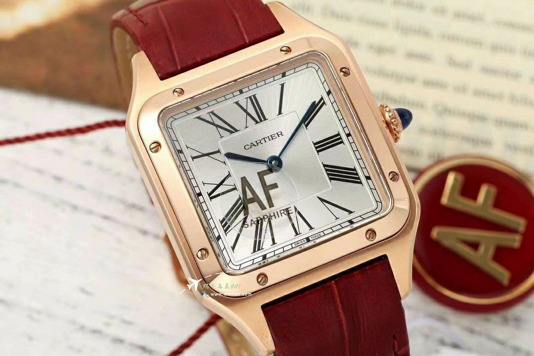 AF Cartier Santos large  Medium  set WJSA0016，WJSA0017，WJSA0019TOP clone watch / K377