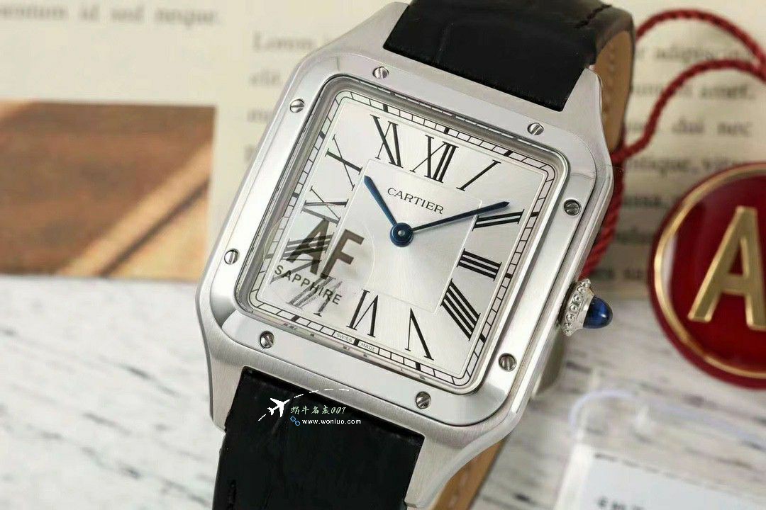 AF Cartier Santos large  Medium  set WJSA0016，WJSA0017，WJSA0019TOP clone watch / K377