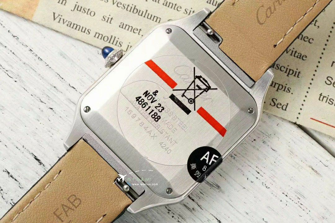 AF Cartier Santos large  Medium  set WJSA0016，WJSA0017，WJSA0019TOP clone watch / K377