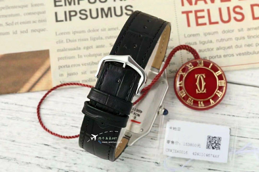 AF Cartier Santos large  Medium  set WJSA0016，WJSA0017，WJSA0019TOP clone watch / K377
