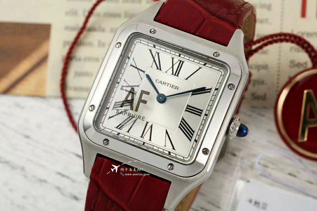 AF Cartier Santos large  Medium  set WJSA0016，WJSA0017，WJSA0019TOP clone watch / K377