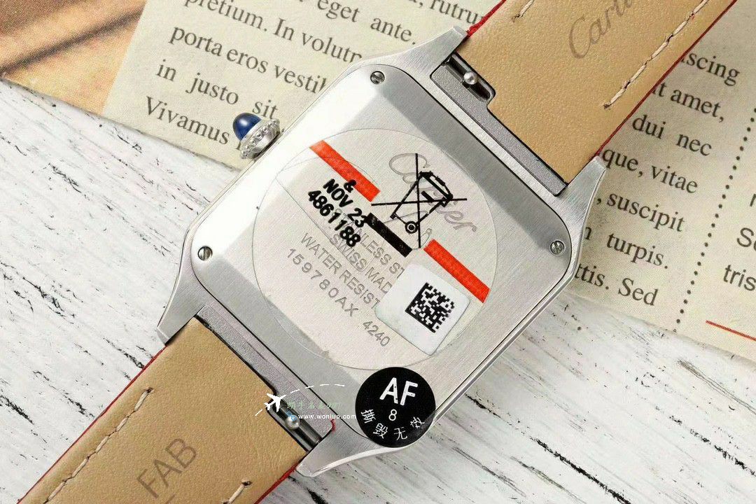AF Cartier Santos large  Medium  set WJSA0016，WJSA0017，WJSA0019TOP clone watch / K377