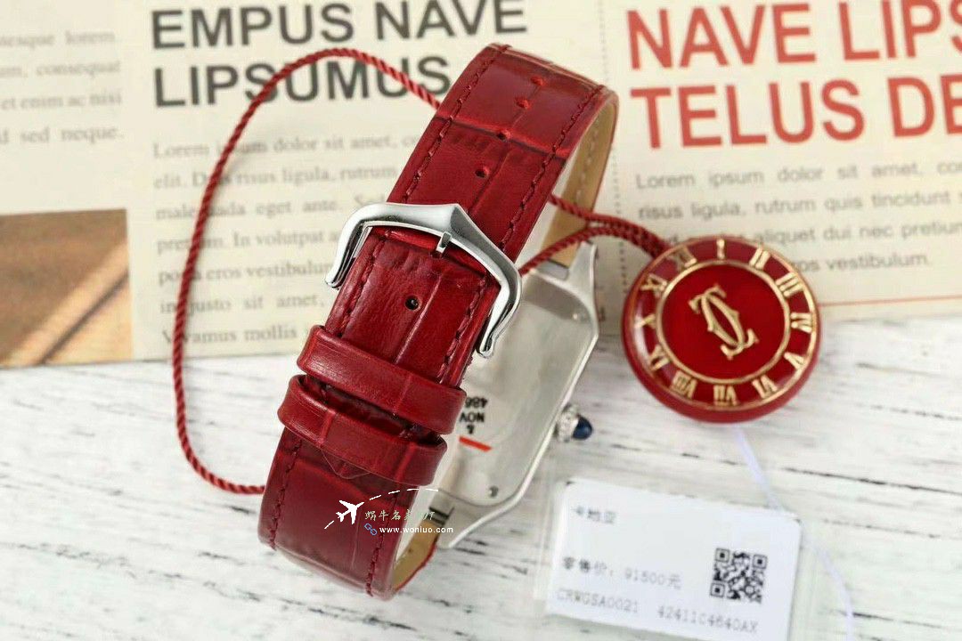 AF Cartier Santos large  Medium  set WJSA0016，WJSA0017，WJSA0019TOP clone watch / K377