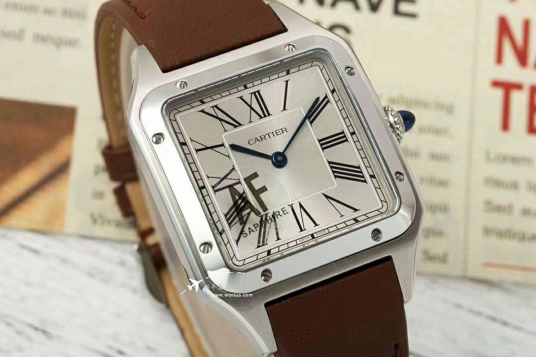 AF Cartier Santos large  Medium  set WJSA0016，WJSA0017，WJSA0019TOP clone watch / K377