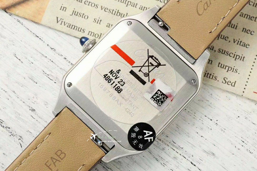 AF Cartier Santos large  Medium  set WJSA0016，WJSA0017，WJSA0019TOP clone watch / K377