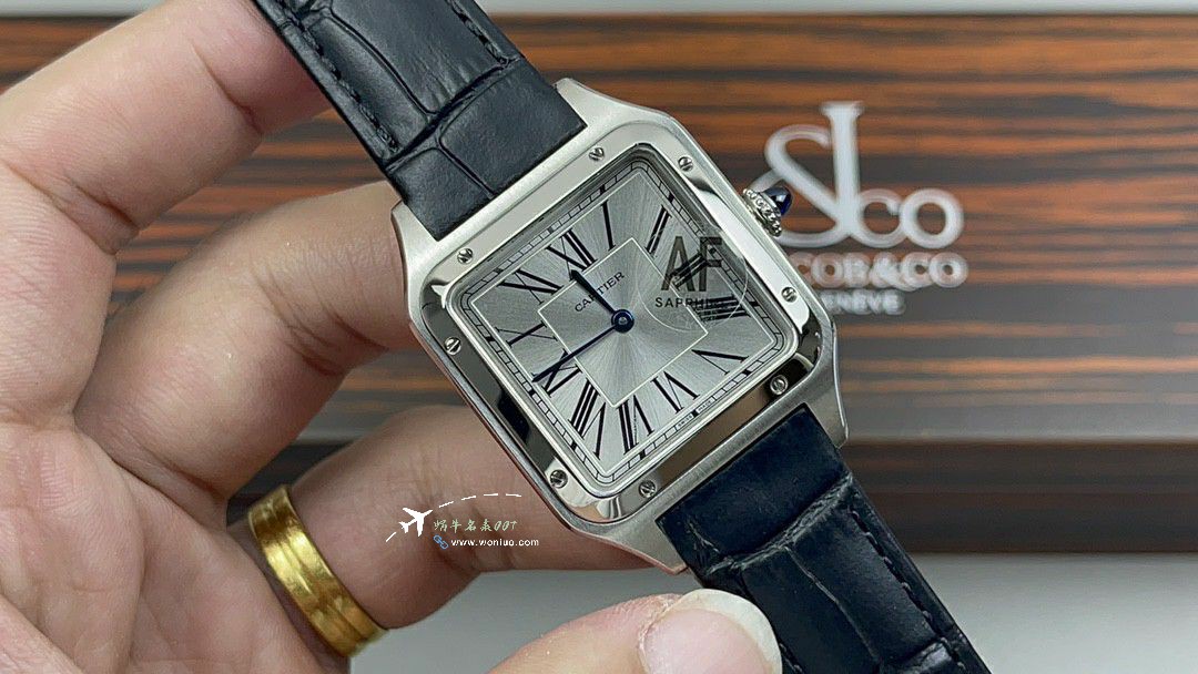 AF Cartier Santos large  Medium  set WJSA0016，WJSA0017，WJSA0019TOP clone watch / K377