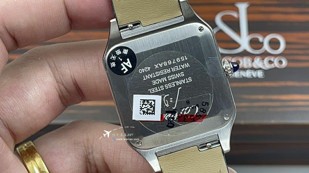 AF Cartier Santos large  Medium  set WJSA0016，WJSA0017，WJSA0019TOP clone watch / K377