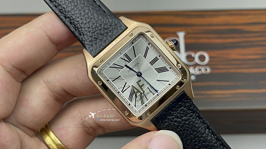 AF Cartier Santos large  Medium  set WJSA0016，WJSA0017，WJSA0019TOP clone watch / K377