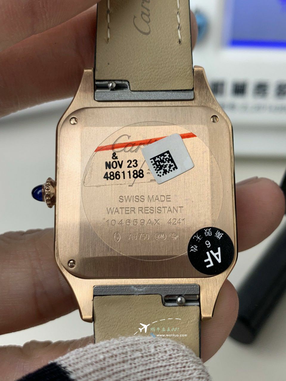 AF Cartier Santos large  Medium  set WJSA0016，WJSA0017，WJSA0019TOP clone watch / K377