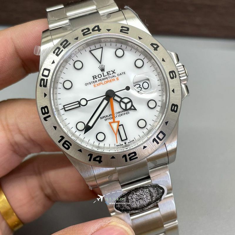 clean，C Factory Rolex Explorer 二代M226570-0001  clone watches 