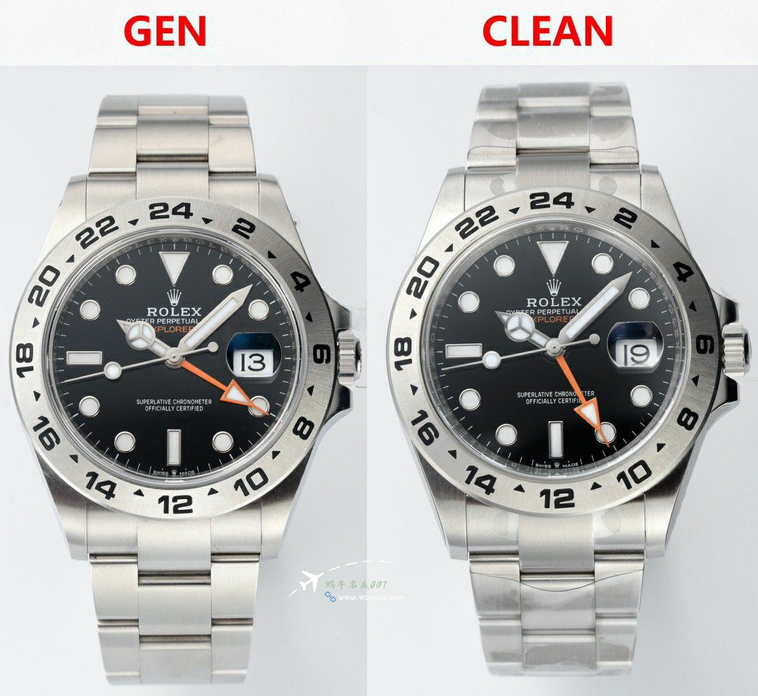 clean，C Factory Rolex Explorer 二代M226570-0001  clone watches  / R892