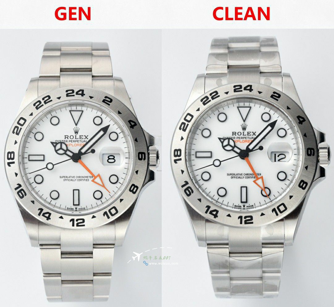 clean，C Factory Rolex Explorer 二代M226570-0001  clone watches  / R892