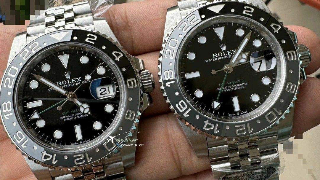 Rolex GMT-Master m126710grnr-0003黑 Gray  Preserved egg bezel  clean Factory  real 品对比TOP clone watch / R893