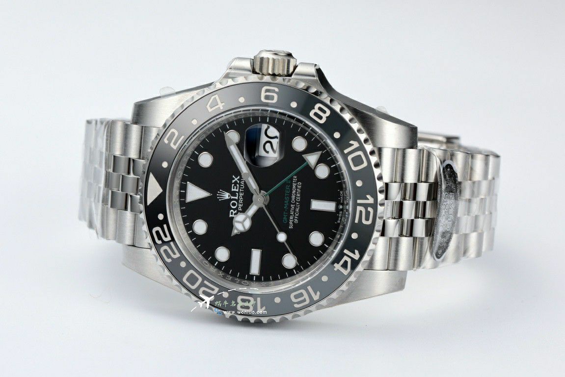 Rolex GMT-Master m126710grnr-0003黑 Gray  Preserved egg bezel  clean Factory  real 品对比TOP clone watch / R893
