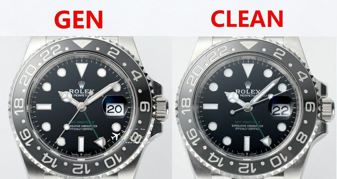Rolex GMT-Master m126710grnr-0003黑 Gray  Preserved egg bezel  clean Factory  real 品对比TOP clone watch / R893
