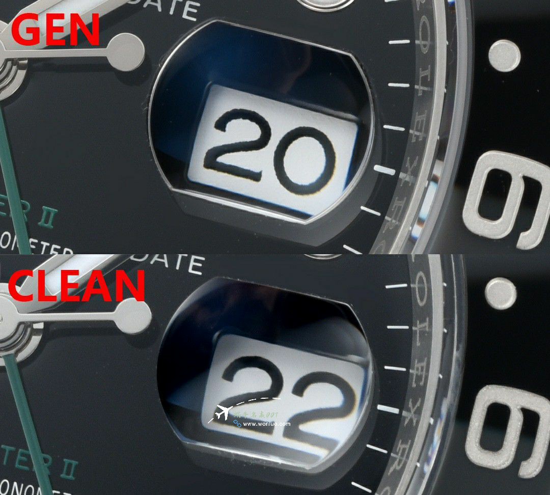 Rolex GMT-Master m126710grnr-0003黑 Gray  Preserved egg bezel  clean Factory  real 品对比TOP clone watch / R893