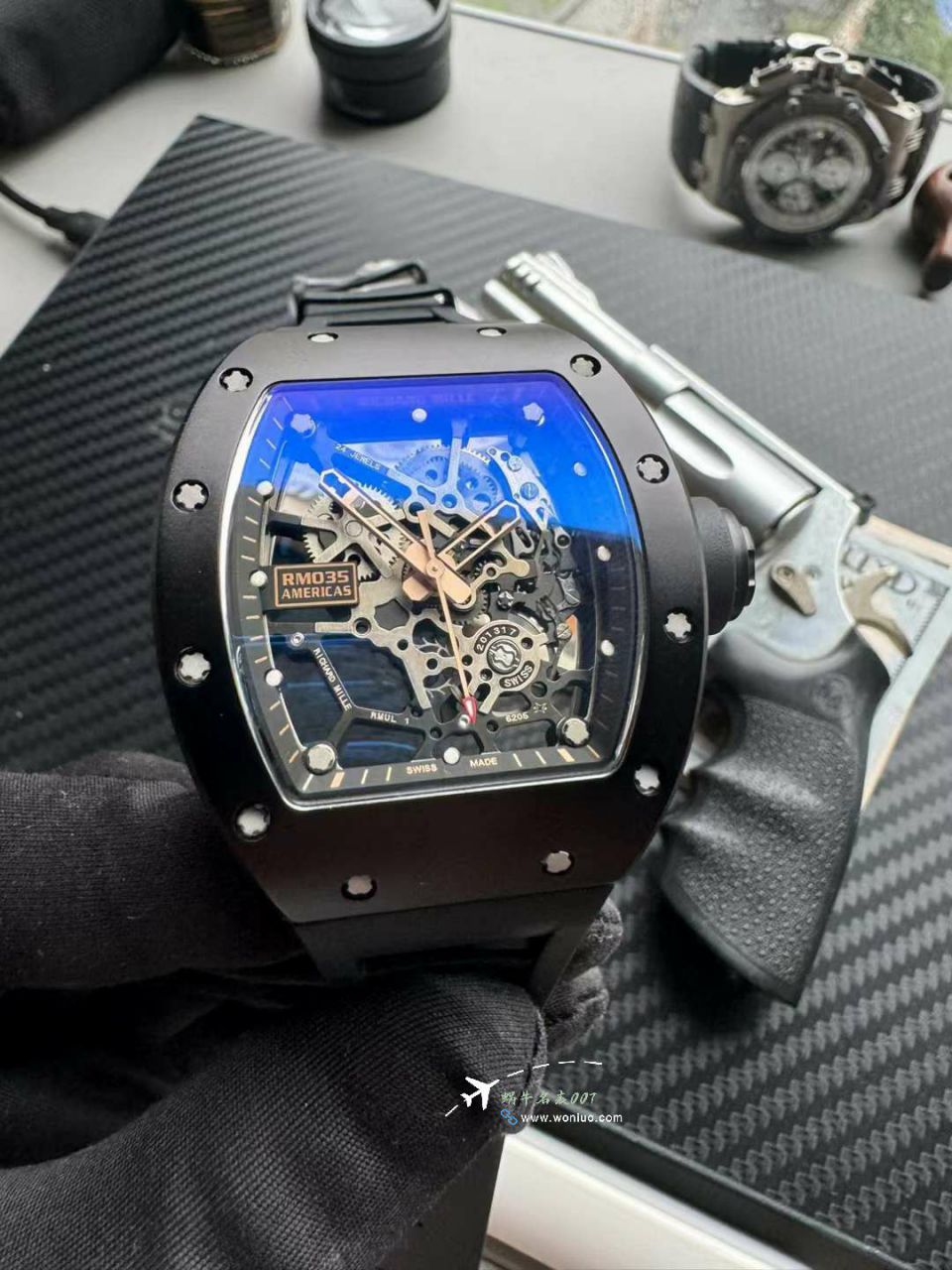 Sonic Richard MillerRICHARD MILLE RM 035 Americas TOP clone watch USA 大金牛纪念版 / sonicrm035