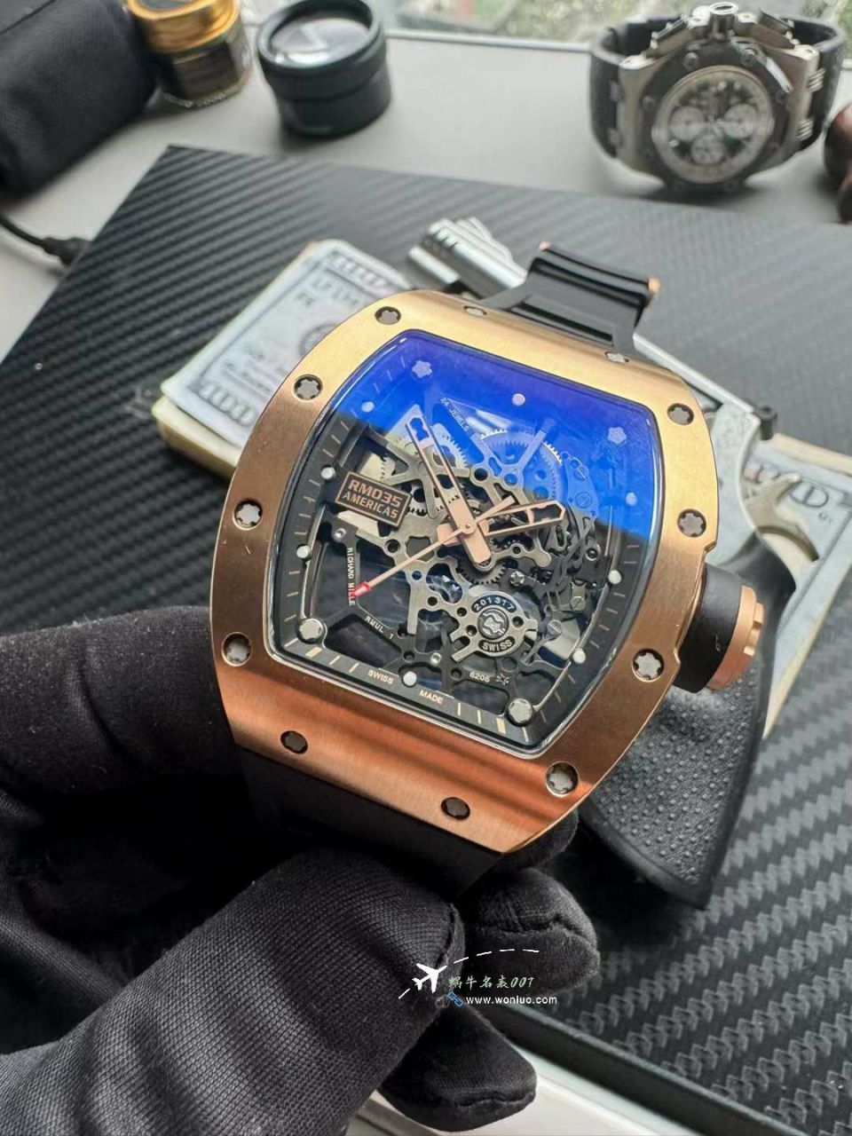 Sonic Richard MillerRICHARD MILLE RM 035 Americas TOP clone watch USA 大金牛纪念版 / sonicrm035