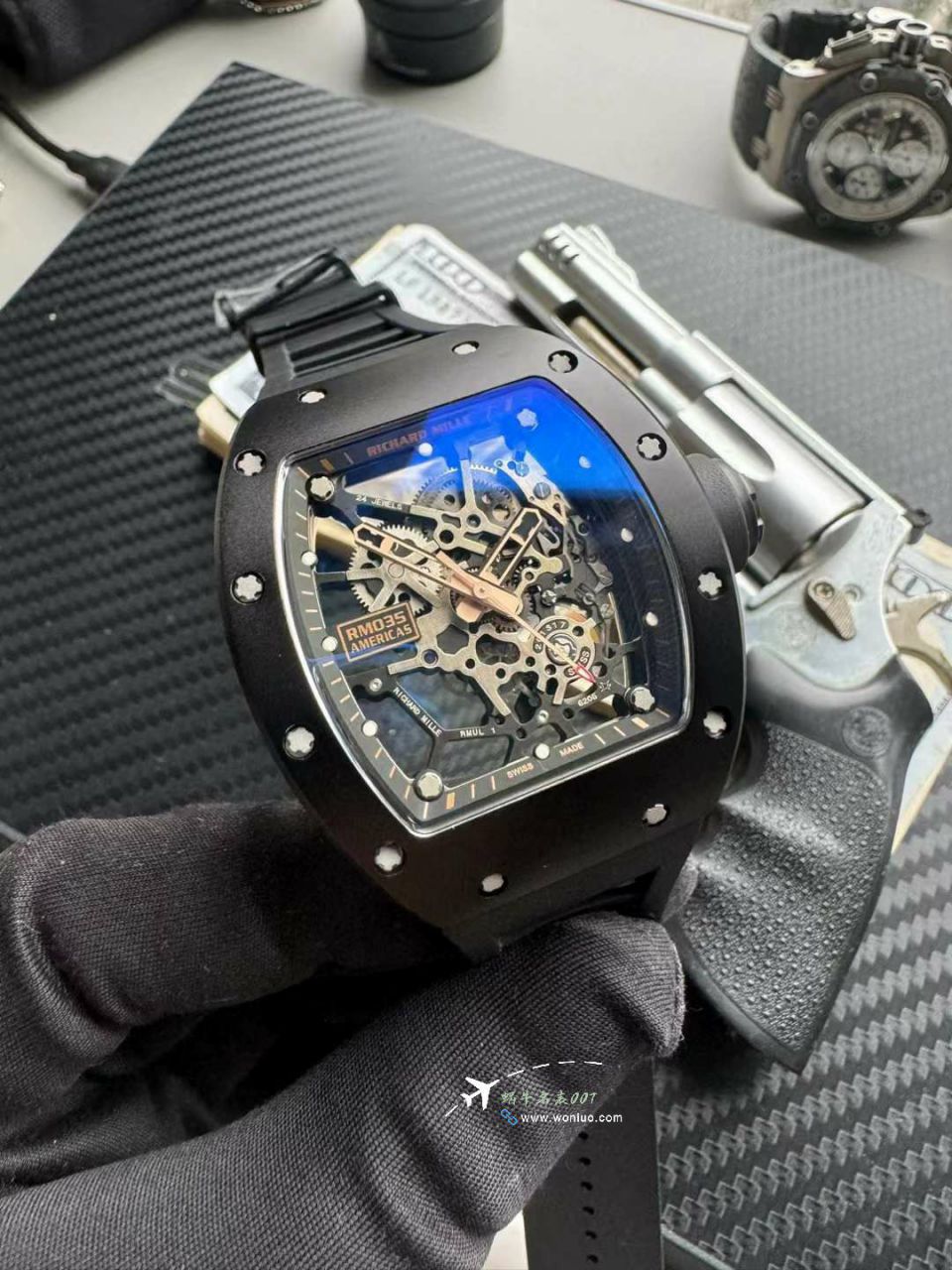 Sonic Richard  Miller RM035大金牛 Americas USA  Limited Edition   clone watch / sonicrm035A