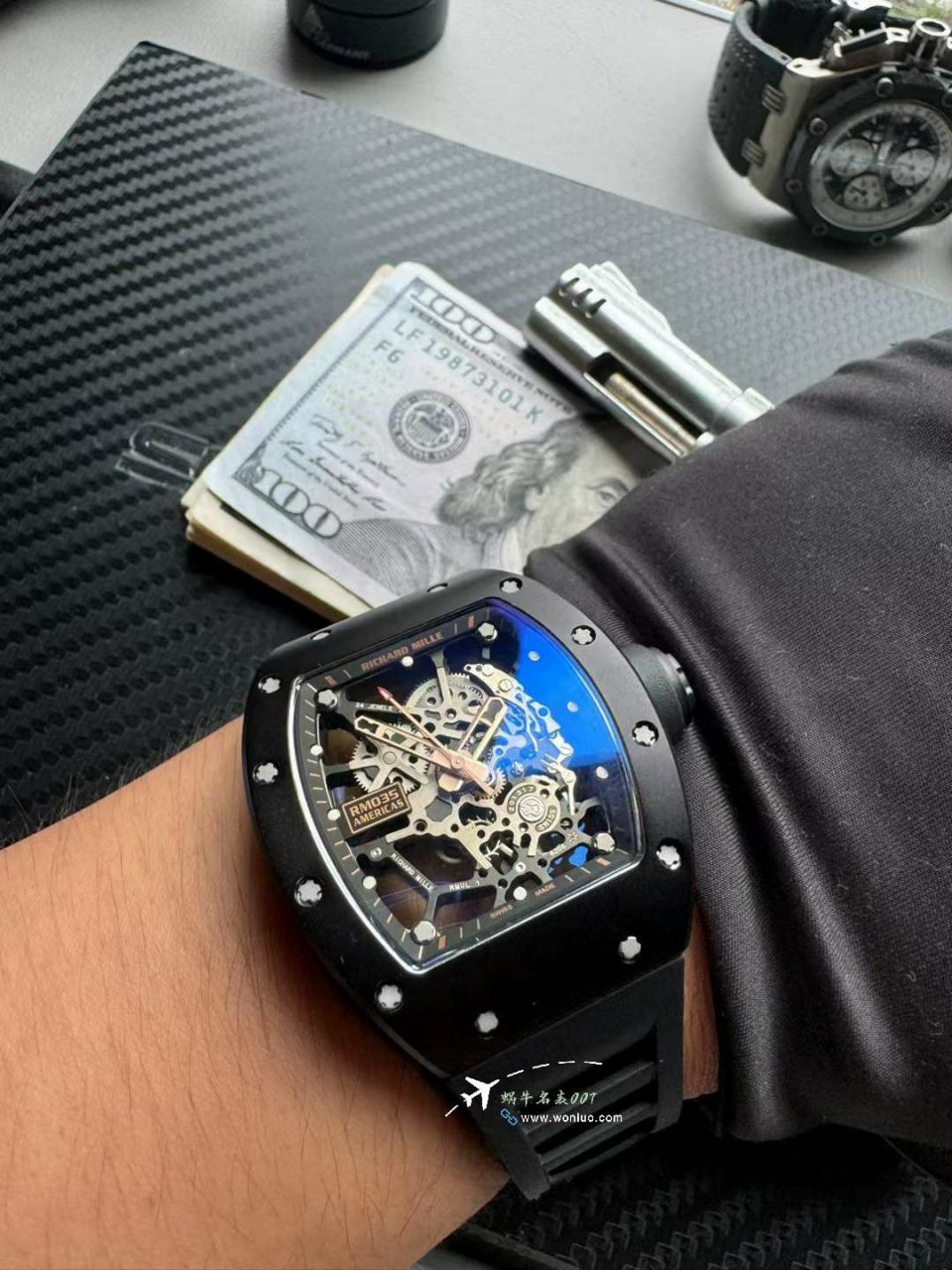Sonic Richard  Miller RM035大金牛 Americas USA  Limited Edition   clone watch / sonicrm035A