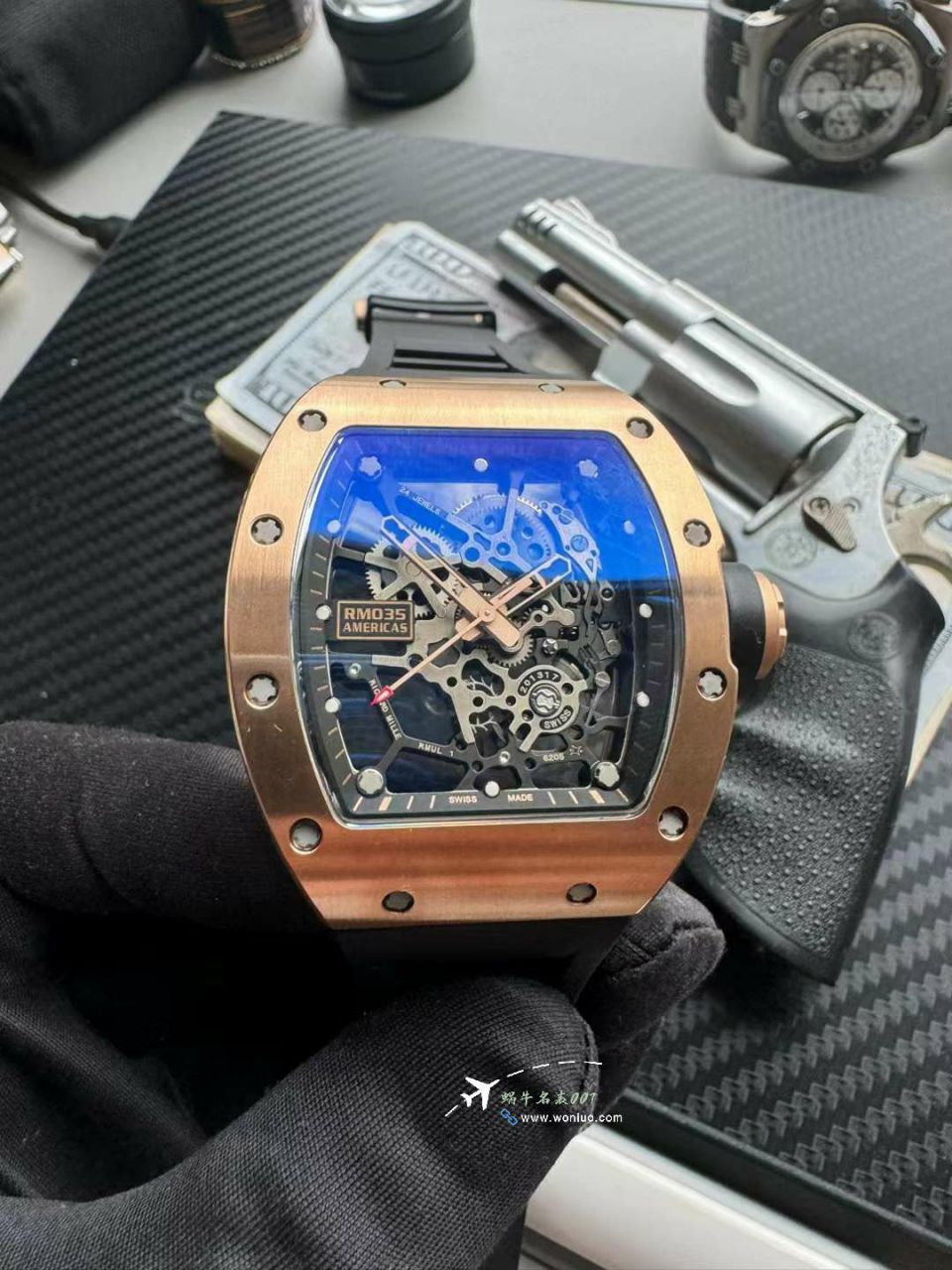 Sonic Richard  Miller RM035大金牛 Americas USA  Limited Edition   clone watch / sonicrm035A