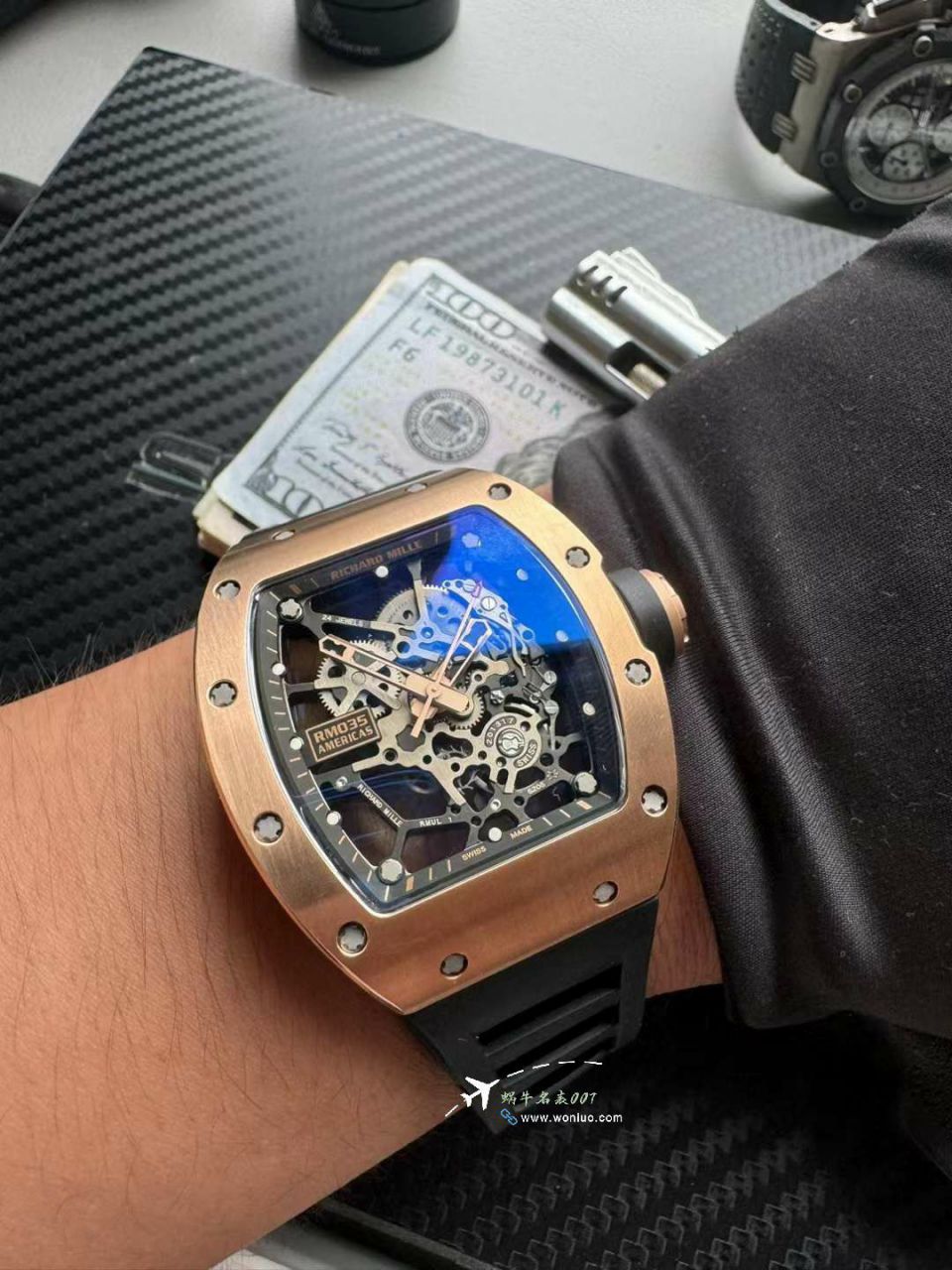 Sonic Richard  Miller RM035大金牛 Americas USA  Limited Edition   clone watch / sonicrm035A