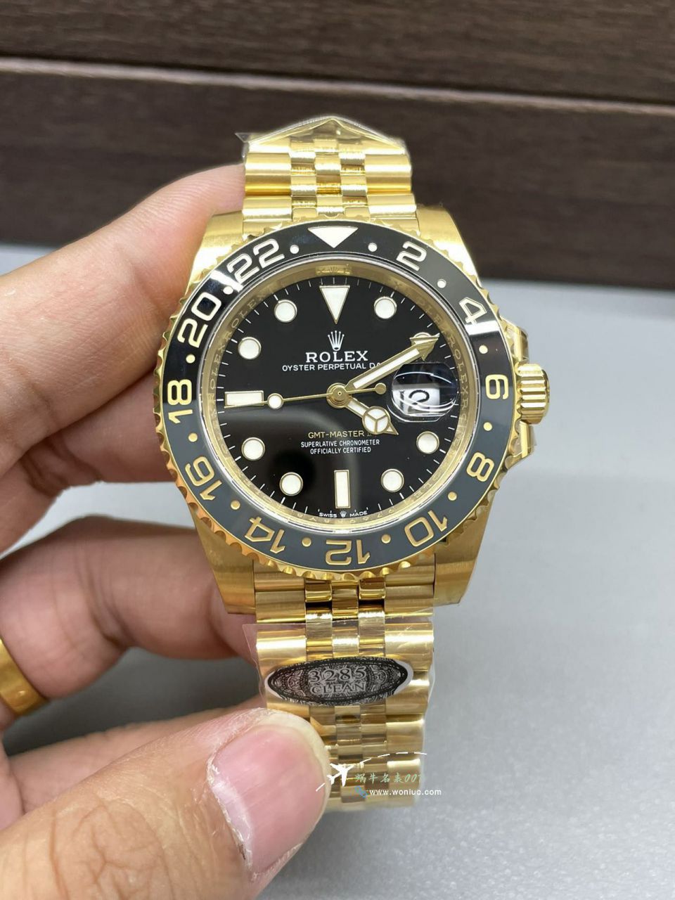 Clean Rolex GMT-Master II GMT All gold m126718grnr-0001 Ultra-high-end  clone watch watches  / R895