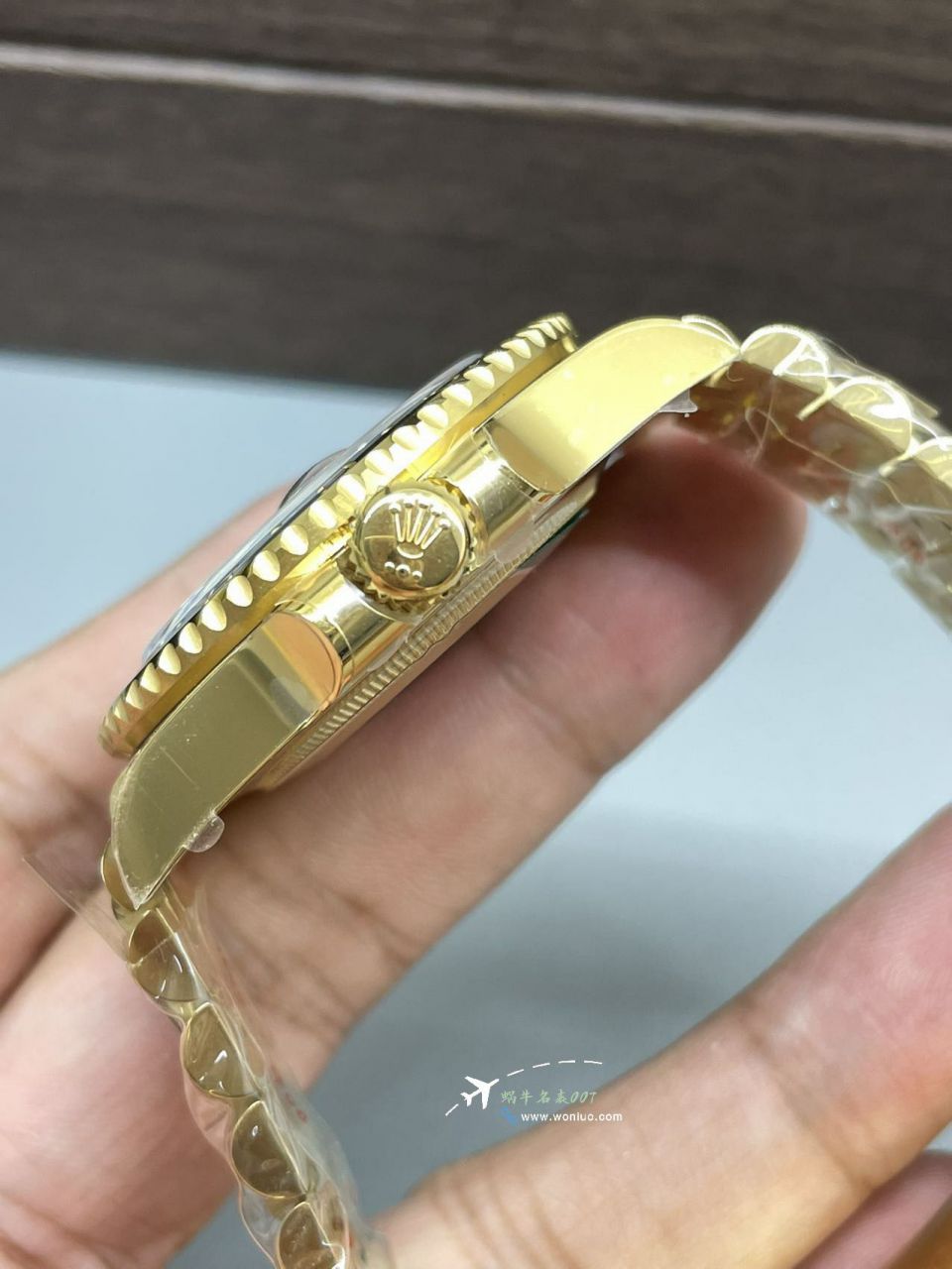 Clean Rolex GMT-Master II GMT All gold m126718grnr-0001 Ultra-high-end  clone watch watches  / R895