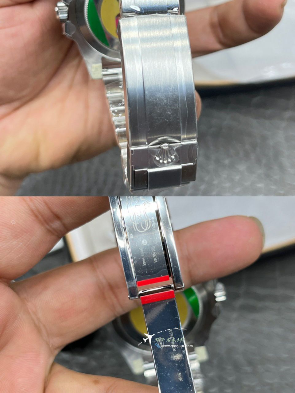 clean Factory Rolex Submariner  series M116610LN-0001  Black dial c Factory   clone  Submariner Date  watch / R896
